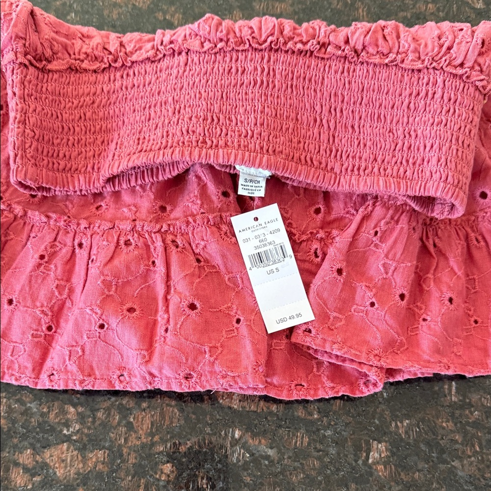 American Eagle Outfitters Pink Mini Skirt